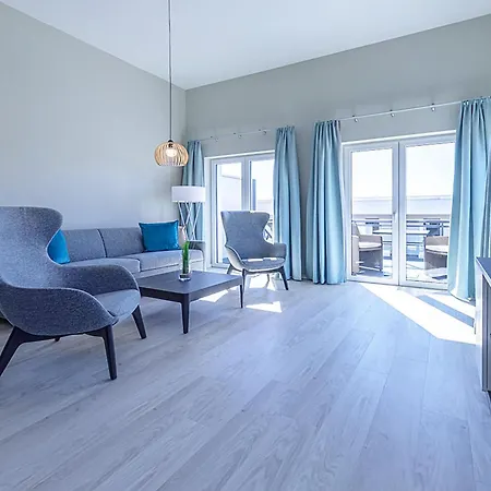 Apartment 5 Sterne Ostseedeck Mit Westbalkon *